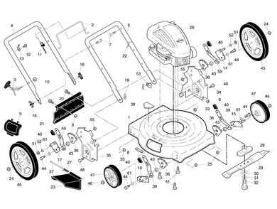 Part Location Diagram of 708201 Briggs and Stratton Control Cable